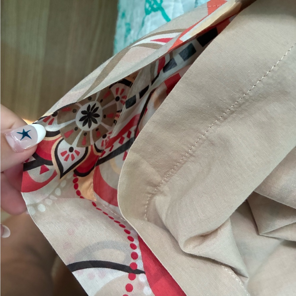 Halogen Multicolor Patterned Tank Top - Picture 6 of 7
